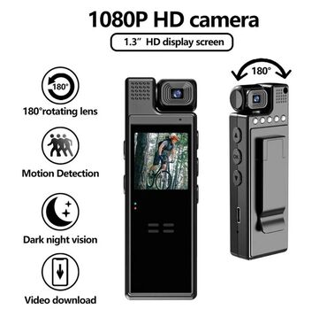 video kamera mini: Mini kamera Xüsusiyyətləri: ☑️Full HD formatında saatlarla çəkiliş