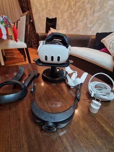 Video oyunlar üçün aksesuarlar: Meta Quest 3 VR dəsti - Tam simsiz VR qulaqlığı: ön paneldə 4 — 7