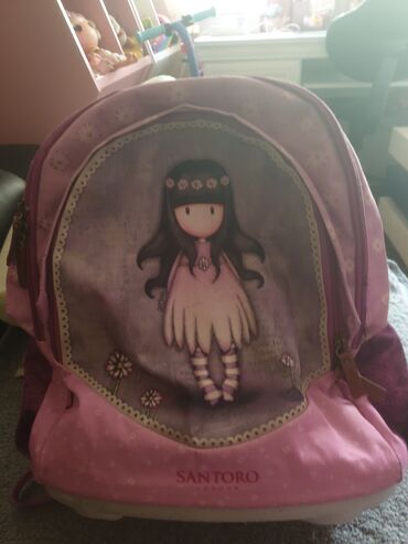 decije srebrne mindjuse: Kid's backpack, For girls, color - Pink
