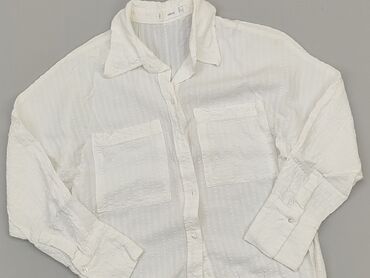 białe haftowana bluzki: Shirt, Mango, 2XS (EU 32), condition - Perfect