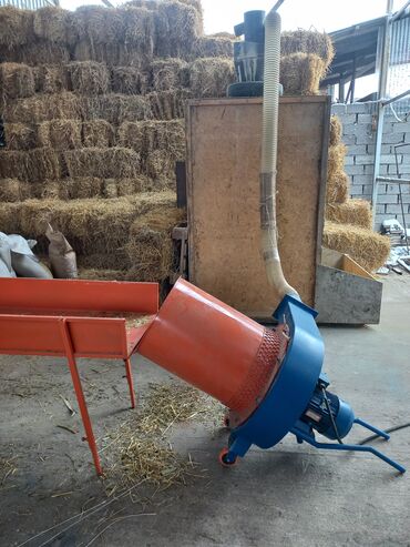 Кормодробилки: 💥Продаётся пневмо зерно-сенодробилка 7,6 кВт(Шмель🐝)! Новая! — 8