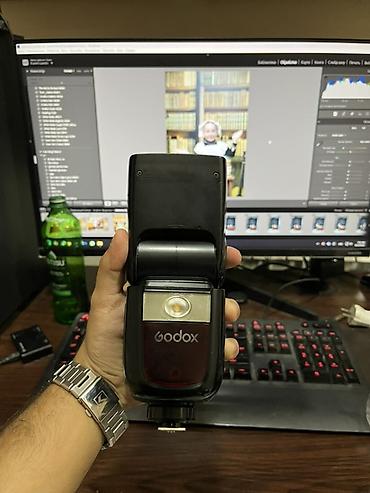idman şəkilləri cəkmək: Godox V860III fotoaparat flaşı Peşəkar fotoqraflar üçün çox yönlü — 2