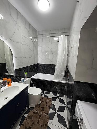 Күндүк ижара: 1 бөлмө, 5-мкр, Душ кабинасы, Жаздык, жууркан-төшөк каптары, Кондиционер — 7