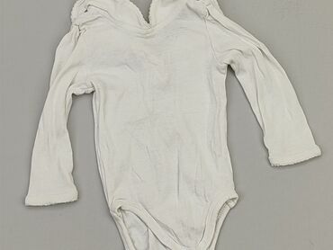 body niemowlęce białe z kołnierzykiem: Body, H&M, 3-6 m, 
stan - Dobry