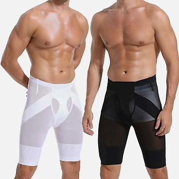 Bermude i šortsevi: Muške stezne bermude – JUST-ONE Shapers Kvalitetne muške stezne — 3