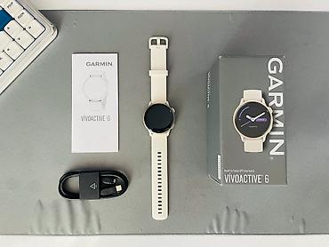 agilli saat: Garmin vivoactive 6, Sağlamlıq və Fitnes üçün GPS ağıllı saat, AMOLED — 4