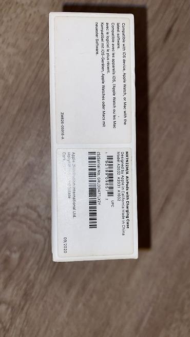 marshall qulaqliq: Apple AirPods with Charging Case (Model: MV7N2ZM/A) - Qablaşdırma — 3