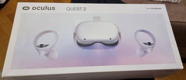 video reqstrator: Oculus Quest 2. Hədiyyə olunduğu üçün sadəcə 1 dəfə istifadə olunub
