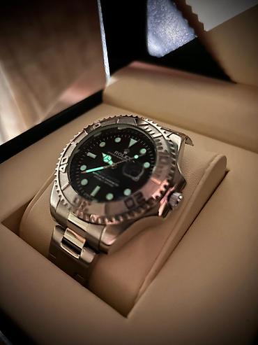Aksesuarlar: Yeni, Qol saatı, Rolex, rəng - Gümüşü — 6