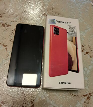 redmi 9c ekran: Samsung Galaxy A12, 32 ГБ, цвет - Красный, Две SIM карты