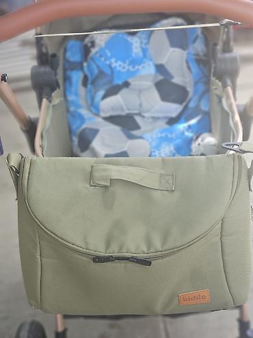 Uşaq dünyası: Uşaq arabası – beşik tipli, qapalı kapotlu model - Rəng: zeytun-yaşıl — 6