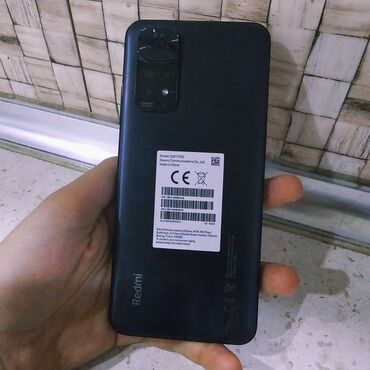 Xiaomi: Xiaomi Redmi Note 11, rəng - Qara, 
 İki sim kartlı