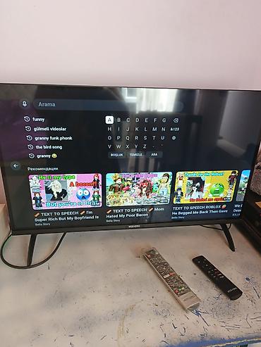 tv resiveri: Yeni Televizor Yoshiro LED ekran 32" 4K (3840x2160), Ünvandan götürmə — 6