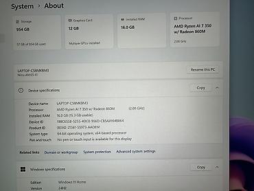 gpd win max: Игровой, Новый, AMD Ryzen 7, В рассрочку — 5