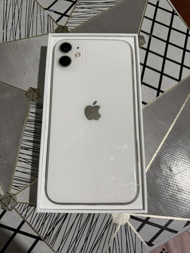 жесткий диск новый: IPhone 11, 128 ГБ, Белый, Face ID