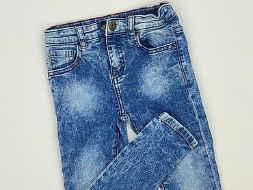 mesh top zara: Spodnie jeansowe, Zara, 4-5 lat, 110, stan - Bardzo dobry — 1