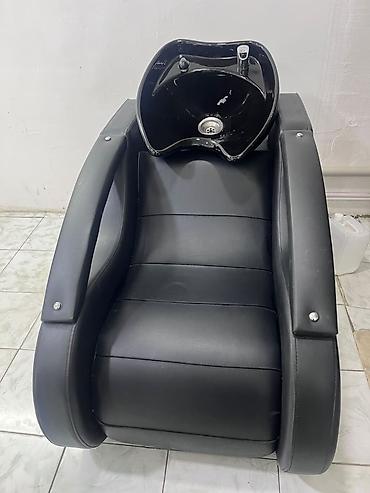 berber: Salon üçün saç yuma kreslosu və çanaq - Model: inteqrə edilmiş yuma — 1