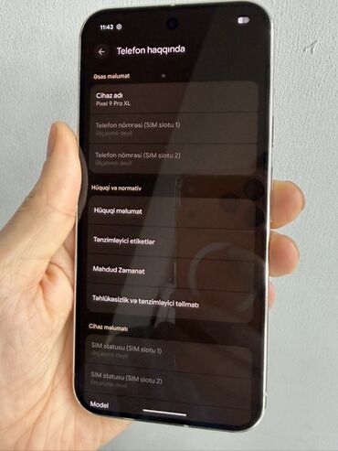 Google: Google Pixel 9 Pro XL, rəng - Bej, Barmaq izi — 10