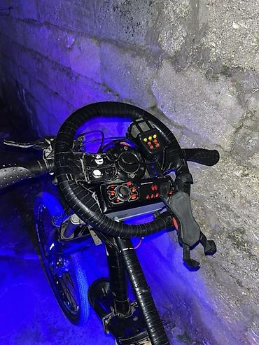 velosiped ucun ses: LED işıqlarla təchiz olunmuş xüsusi tərtibatlı dağ velosipedi - Gecə — 3