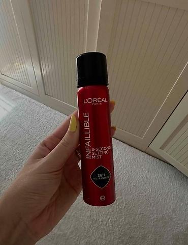 L’Oréal Paris Infaillible 3-Second Setting Mist makiyaj fiksatoru