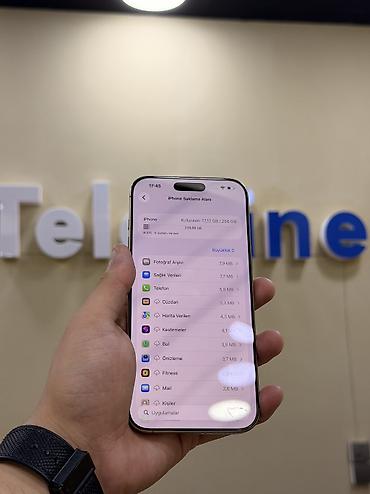 16 e: IPhone 16 Pro Max, 256 GB, Desert Titanium, Zəmanət, Kredit, Simsiz şarj — 6
