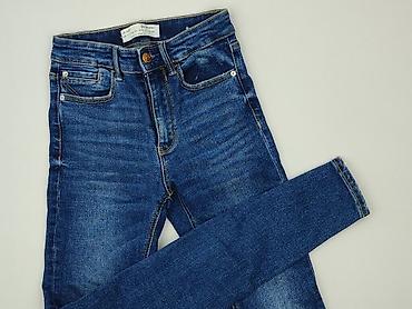 hand work denim: Stradivarius, Jeansy damskie, rozmiar 2XS — 1