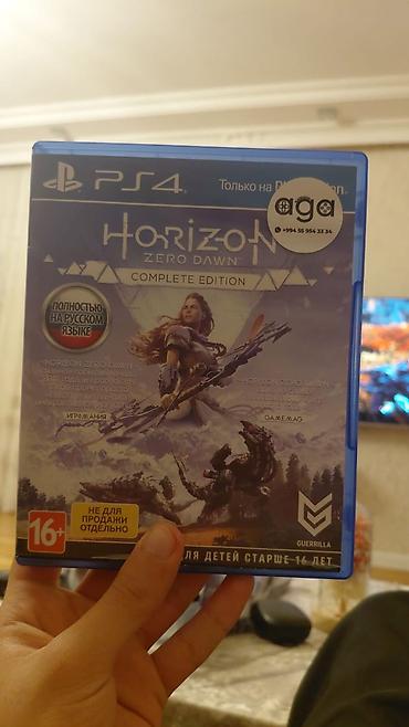 Video oyunlar və konsollar: PS4 üçün Horizon Zero Dawn: Complete Edition oyun diski - Platforma — 1