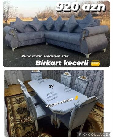 Çarpayılar: Yeni, Künc divan, Qonaq otağı üçün, Açılmayan, Azərbaycan