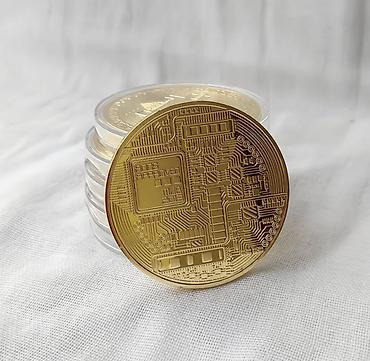 Монеты: Коллекционная сувенирная монета Bitcoin (BTC) - Дизайн: рельефный — 33