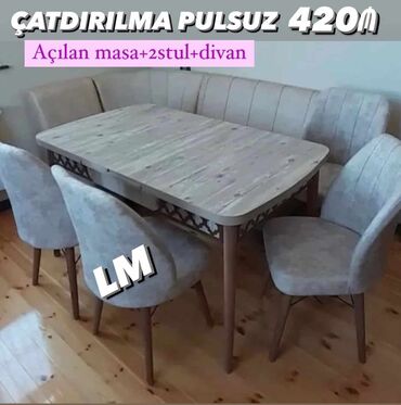 yeni divan modelleri: 💫 *Mətbəx dəsti* Qiymət : *420₼* Divan:1.20x1.70