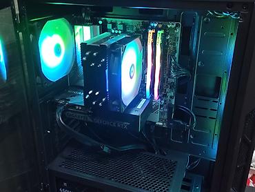 Masaüstü kompüterlər və iş stansiyaları: Parametrlər: 🟢 Ana Kart: B650 🟢 Prosessor: AMD Ryzen 5 9600X 🟢 Ekran — 8