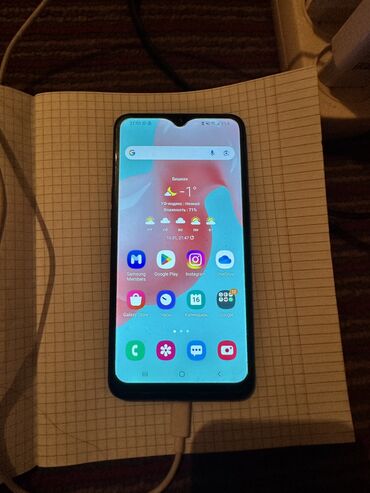 a52 samsung: Samsung Galaxy A10s, Колдонулган, 32 ГБ, түсү - Кара, 2 SIM