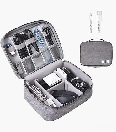 Druga oprema za računare i laptopove: PUTNA TORBA ZA KABLOVE I PUNJACE NOVA TORBICA ORGANIZER TOP | Cene — 1