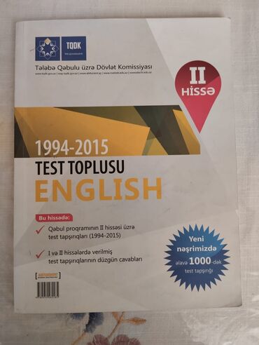 gulnare umudova ingilis dili qayda kitabi: Ingilis dili test toplusu 2ci hisse