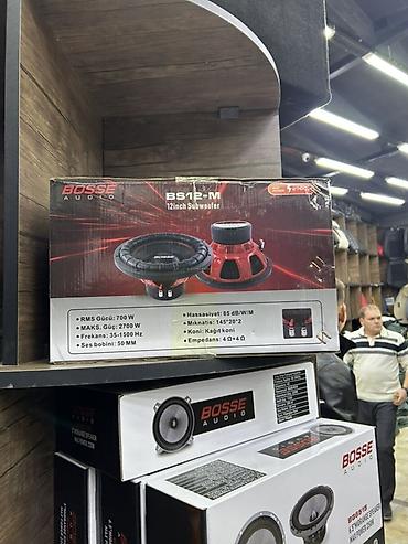 Avtoelektronika: Bosse Audio BS12-M 12 düym subwoofer – avtomobil üçün güclü bas — 3