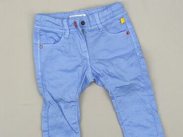 spodnie materialowe bershka: Baby material trousers, 6-9 months, 68-74 cm, condition - Very good