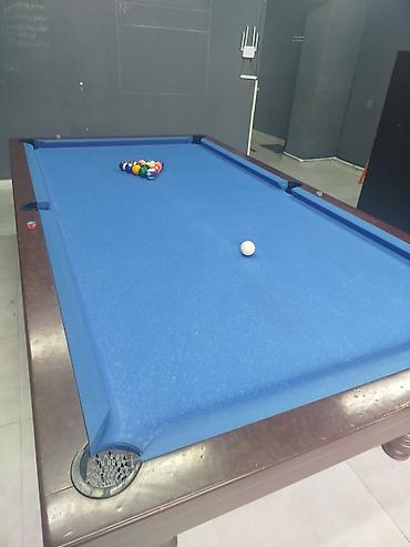 İdman və istirahət: 🎱 Satılır – Amerikan Bilyard Masaları (2 ədəd) 2 ədəd peşəkar — 3