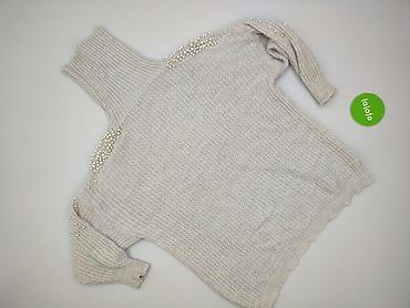 sweter z perełkami: Sweter damski, rozmiar 8XL — 3