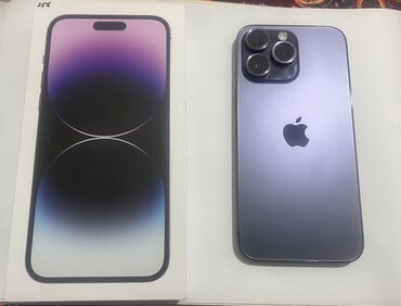 Apple iPhone: IPhone 14 Pro Max, Б/у, 256 ГБ, Deep Purple, 86 %