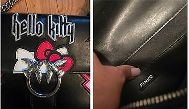 Torbe: PINKO torbica Love Hello Kitty Rock. Kolaboracija sa Hello Kitty — 15