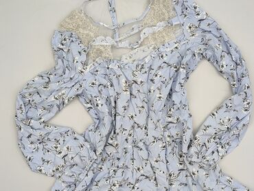 sukienka na chrzest plus size: Blue shadow, Sukienka damska, rozmiar XL