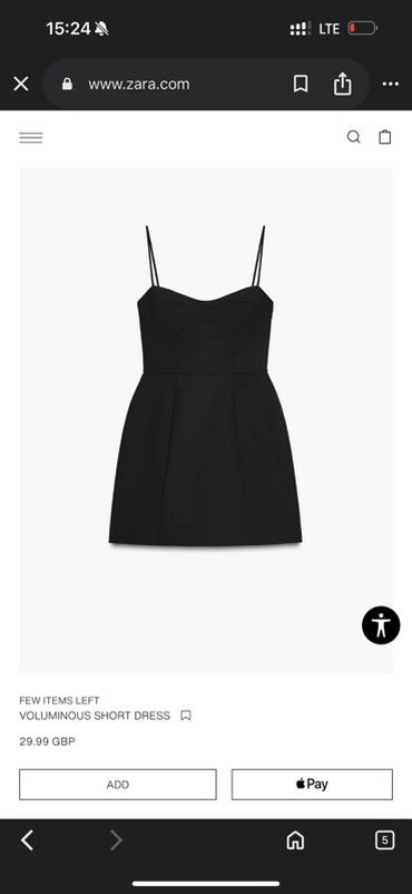 брендовые платья больших размеров: Кече көйнөгү, Коктейл, Кыска модель, Жеңдери жок, XS, S, M