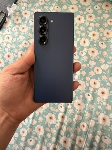 игры на пс4: Samsung Galaxy Z Fold 6, Колдонулган, 256 ГБ, түсү - Көк, 1 SIM