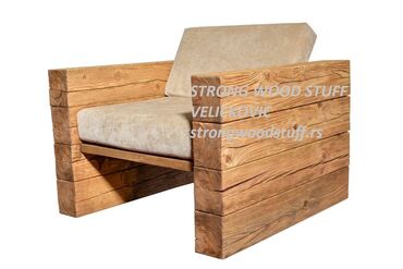 moderan namestaj: Armchair, Wood, New