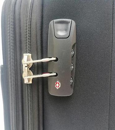 Putni koferi i torbe: Reddy Wenge kofer na točkiće – tekstilni, crne boje - Dimenzije — 13