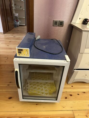 Доильные аппараты: Yumurtaların inkubasiyası üçün nəzərdə tutulmuş elektrik inkubatoru