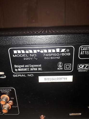 ses aparati: Продаётся винтажный стерео усилитель Marantz-74SR50/60B В рабочем — 2