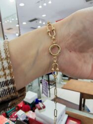 tek qas: Bilərzik, Sarı qızıl, 585 Əyar, 245 g