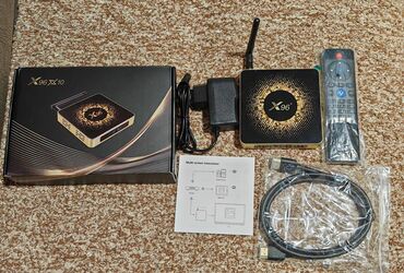 Aksesoari za TV i video: Android box X96-X10 Amlogic S928X- 8/64GB,WIFI6, 1GB LAN, 8K Nov na — 11