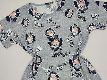 bluzki w czerwone róże: Women's blouse, size 2XL (EU 44)